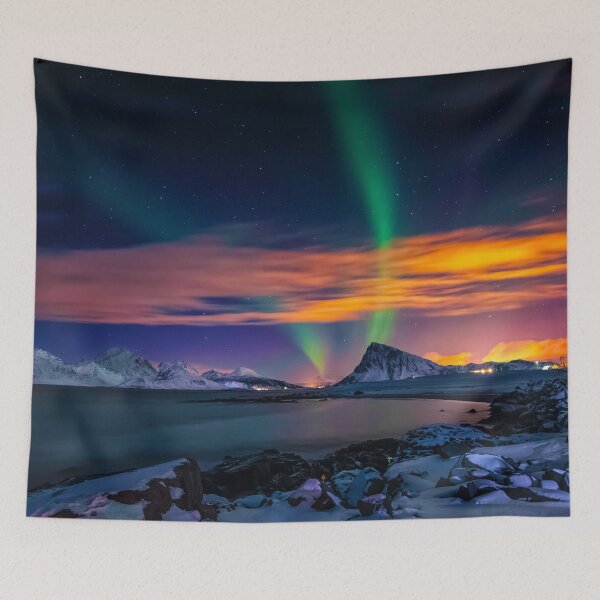 Item preview, Northern Lights Sunset designed and sold by Go Logo Designs.