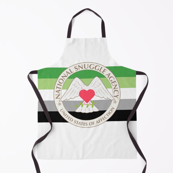 Item preview, National Snuggle Agency Aromantic Stripe designed and sold by animinimal.