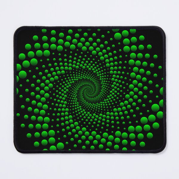 Item preview, Green Spiral Optical Illusion designed and sold by Go Logo Designs.