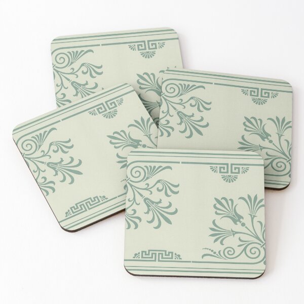 Item preview, Classic Greek Green Design  designed and sold by ArtMeetsPizza.