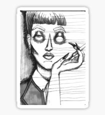 Bored Sticker
