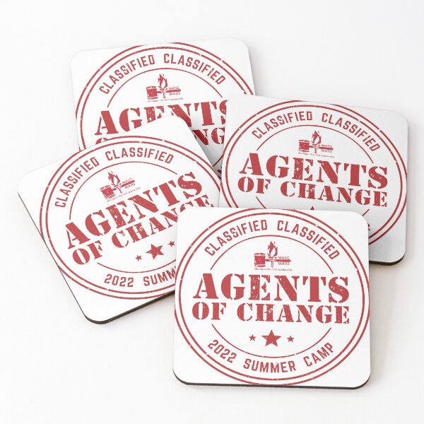 Item preview, Agents of Change SLC 2022 (Red) designed and sold by mascmahs.