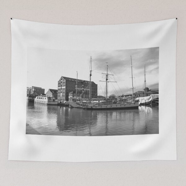 Item preview, Tall Ship at Gloucester Docks designed and sold by PaulBaldwin.