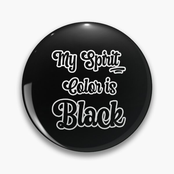 Item preview,  My Spirit Color is Black - Cool plain color spirit colours designed by ozcushions designed and sold by ozcushions.