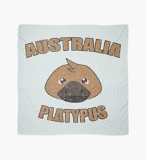 Platypus vintage design - Australian animal Scarf