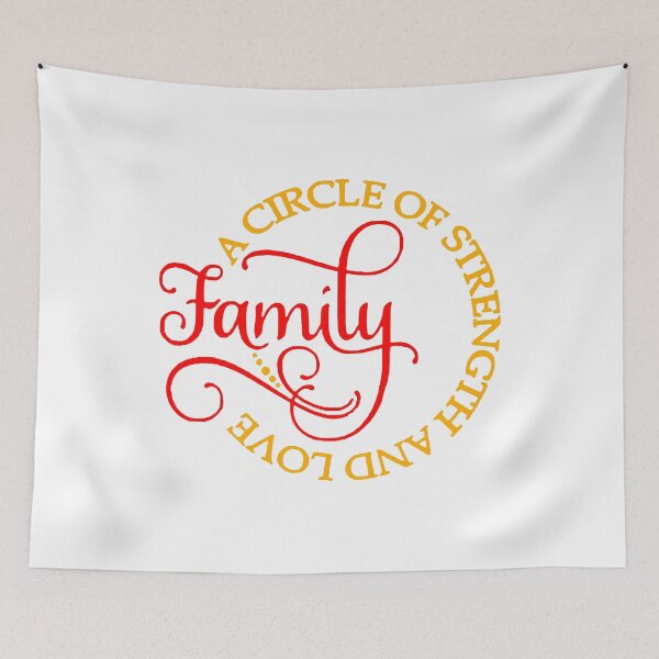 Item preview, Family a circle of strength and love designed and sold by thebaig.