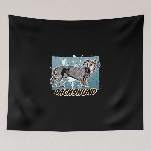 Item preview, Toon Dogs Dachshund Pegatina designed and sold by saurelmosert.