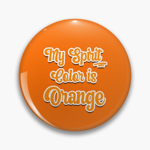 Item preview,  My Spirit Color is Orange - Cool plain color spirit colours designed by ozcushions designed and sold by ozcushions.