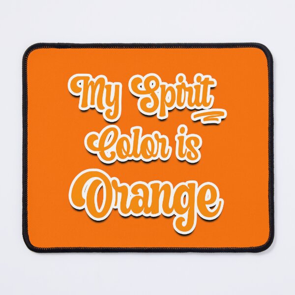 Item preview,  My Spirit Color is Orange - Cool plain color spirit colours designed by ozcushions designed and sold by ozcushions.