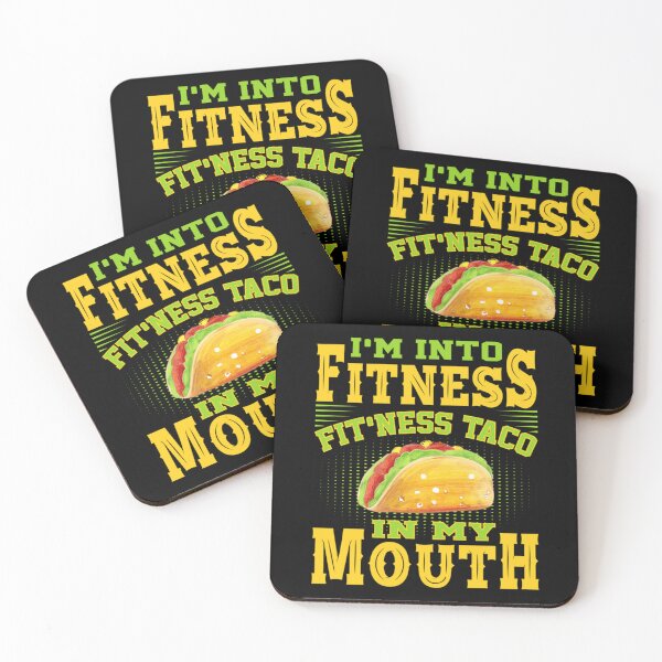 Item preview, I’m Into Fitness Fit’ness Taco In My Mouth Essential T-Shirt designed and sold by contawana1s.