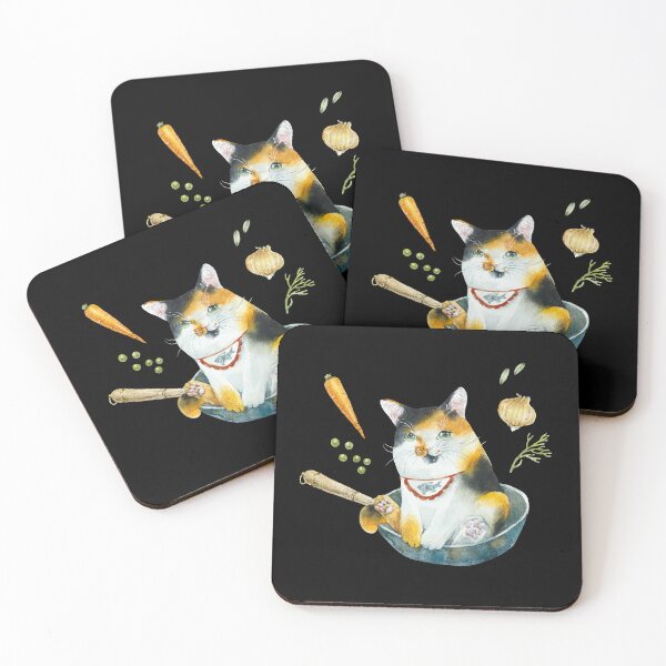 Item preview, Cat lover cooking design-gifts for cooks designed and sold by BRtisticDesigns.