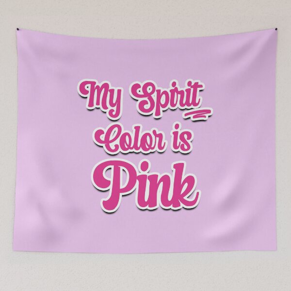 Item preview, My Spirit Color is Pink - Cool plain color spirit colours designed by ozcushions designed and sold by ozcushions.