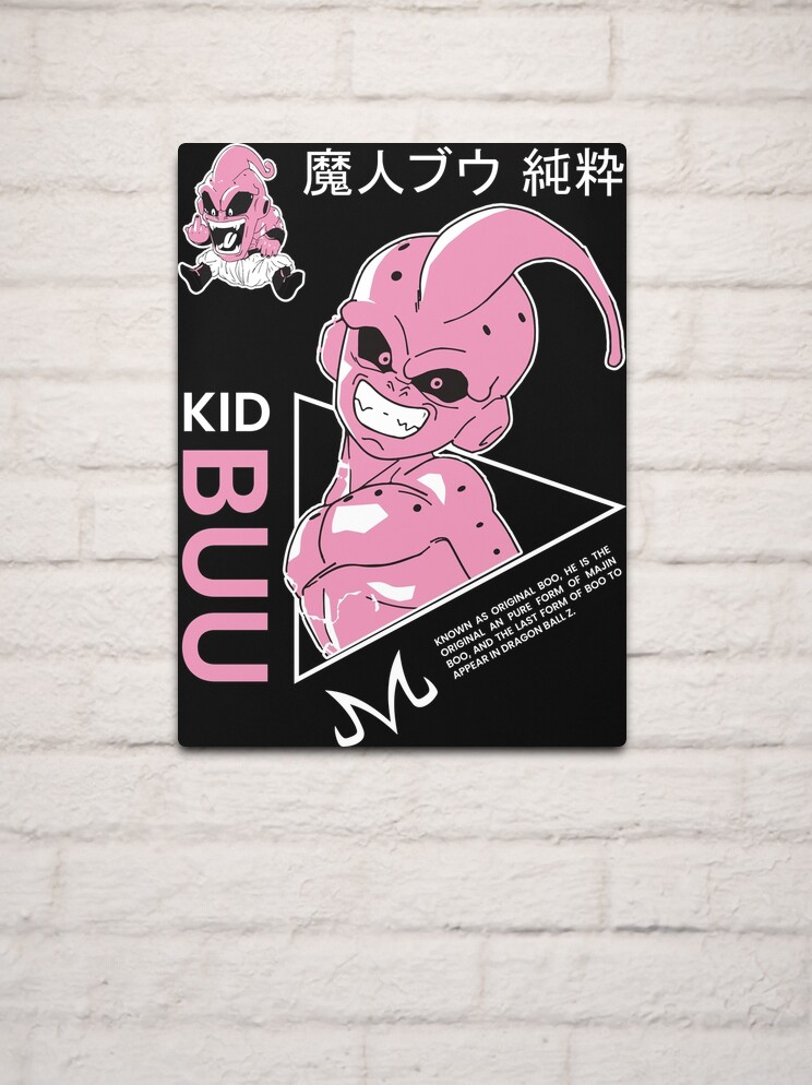 KID BUU MAJIN BUU - Dragon ball Z (Exclusive design) | Metal Print