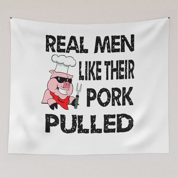 Item preview, Real Men Like Their Pork Pulled designed and sold by PopsTees.