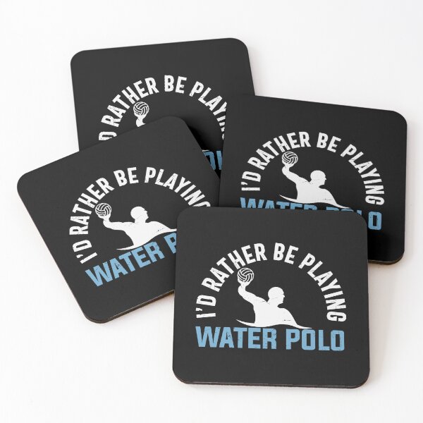 Item preview, I'd Rather Be Playing Water Polo-gift for polo players designed and sold by BRtisticDesigns.