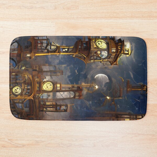 Item preview, Clock Tower at Midnight designed and sold by ~.