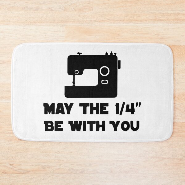 Item preview, Sewing may the 1/4" be with you designed and sold by smallcatvn.