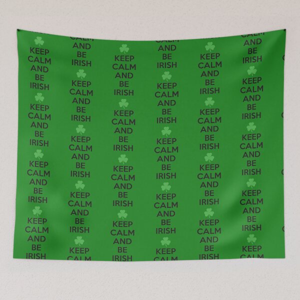 Item preview, Keep calm and be irish designed and sold by nektarinchen.