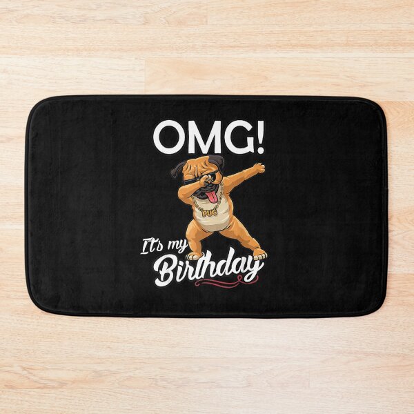 Item preview, OMG IT MY BIRTHDAY DABBING PUG DAB DANCE designed and sold by sobriowslen.