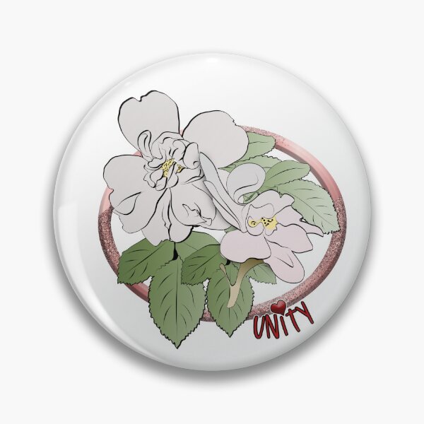 Item preview, Unity and Love as represented by Floribundas (Roses) designed and sold by SketchViews.