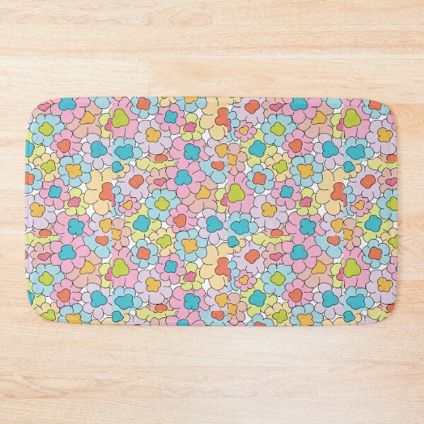 Item preview, colorful simple flowers  designed and sold by kellbell-create.