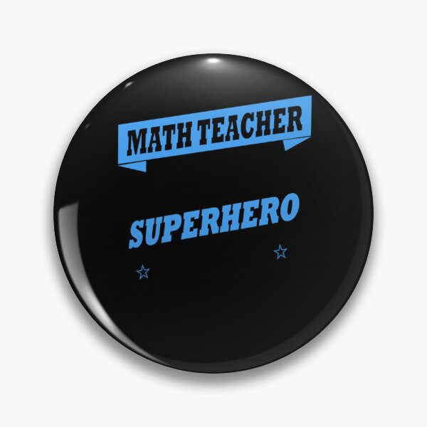 Item preview, Math Teacher Because Superhero Isn´t An Official Job Title Classic T-Shirt designed and sold by kimmesajgreh.