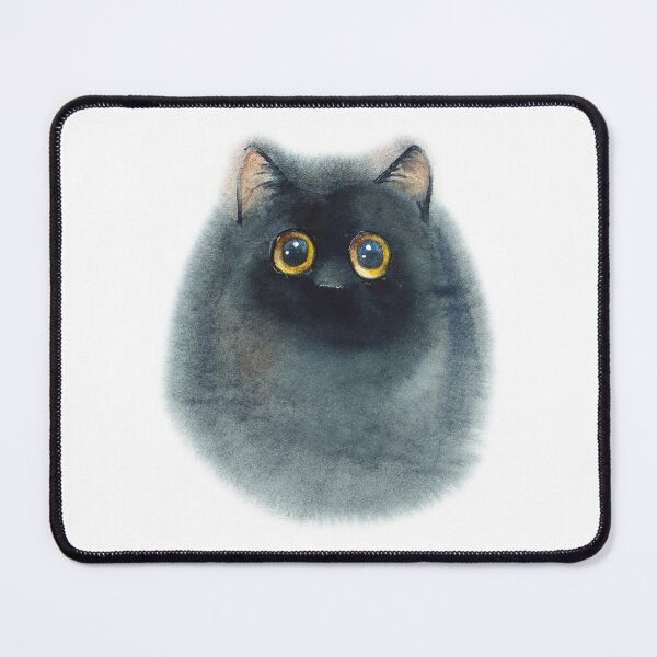 Item preview, Cute puffy cat designs for cat lovers designed and sold by BRtisticDesigns.