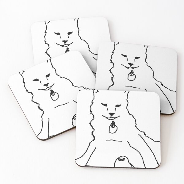 Item preview, cat outline designed and sold by NikkieColla.