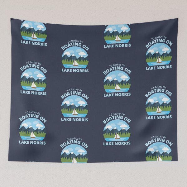Item preview, Boating On Norris Lake designed and sold by Life Is Beautiful.