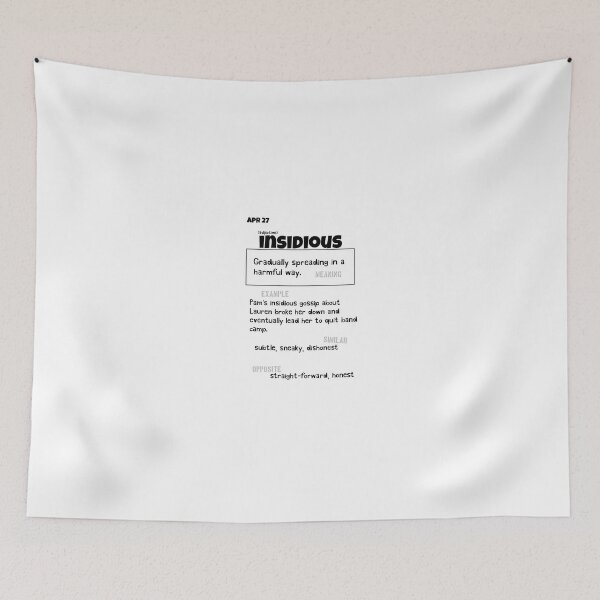 Item preview, April 27 Insidious designed and sold by Square Root of Squid.
