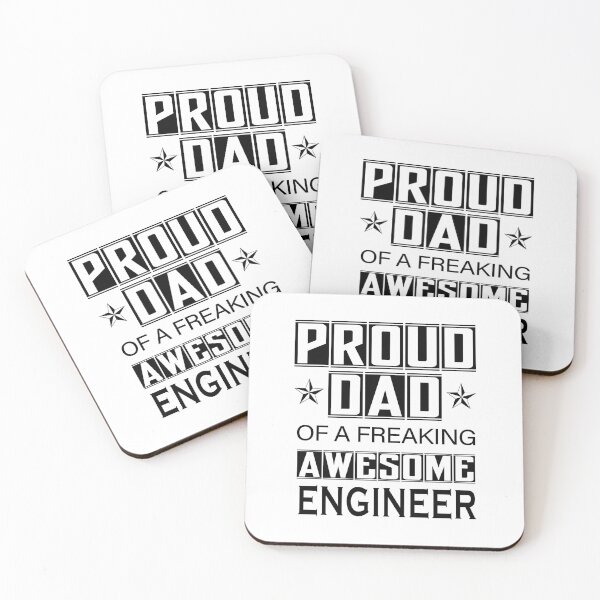Item preview, Proud dad of the freaking awesome engineer designed and sold by Nikmay Design.