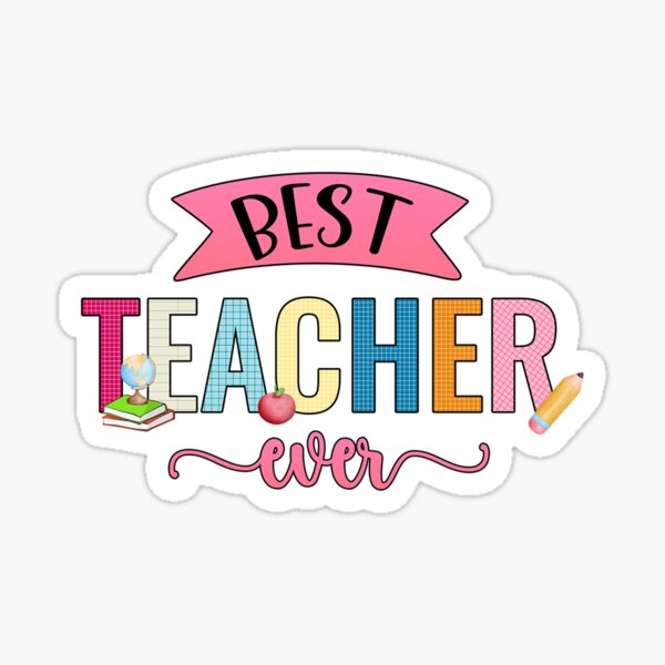 Best Teacher Stickers