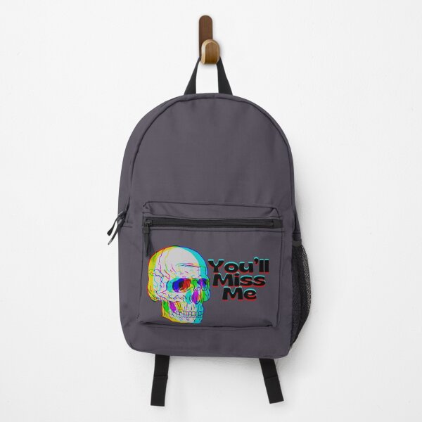 Item preview, Glitchy You'll Miss Me Skull designed and sold by Pink Ribbon.