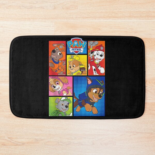 Item preview, Creative Nimble Enthusiasm Relief  Paw Patrol Group Shot Of Pups In Shapes Tank Top Cool retro designed and sold by LessardPlectile.