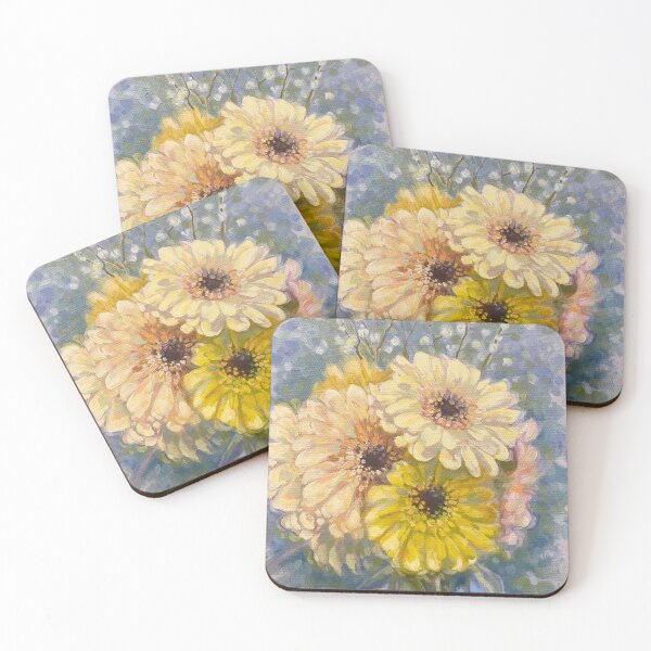 Item preview, Floral Still Life, oil painting, art print designed and sold by sarahgery.