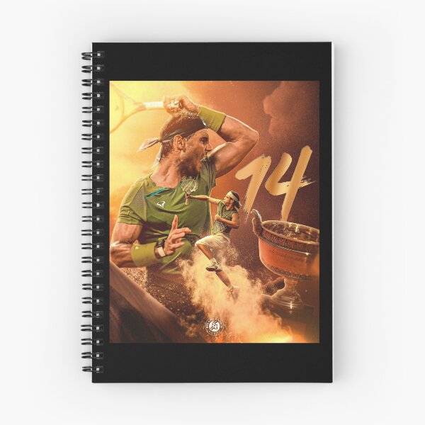 Item preview, Rafael Nadal 14 RG  22 Grandslam  designed and sold by COURTNEYCAVENER.