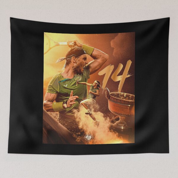 Item preview, Rafael Nadal 14 RG  22 Grandslam  designed and sold by COURTNEYCAVENER.