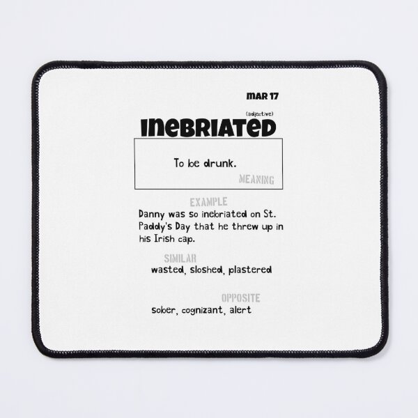 Item preview, March 17 Inebriated designed and sold by Square Root of Squid.