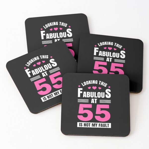 Item preview, LOOKING THIS FABULOUS AT 55 YEAR OLD BIRTHDAY 55TH BIRTHDAY designed and sold by sobriowslen.