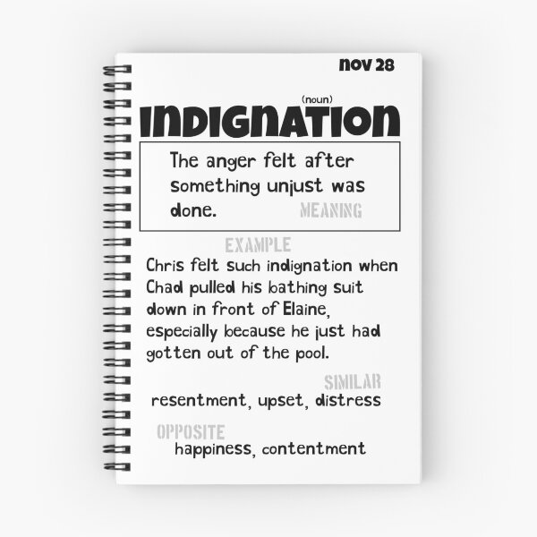 Item preview, November 28 Indignation designed and sold by Square Root of Squid.