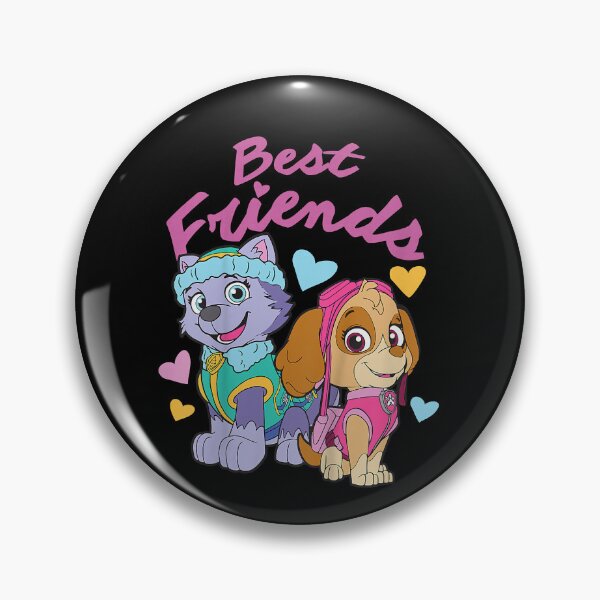 Item preview, Creative Nimble Enthusiasm Relief Cute Kids Paw Patrol Skye & Everest Best Friends Retro designed and sold by LessardPlectile.