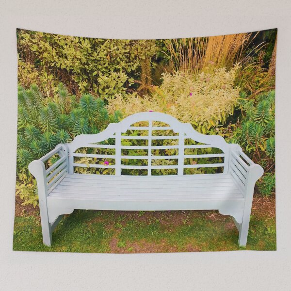 Item preview, #247 |☼| Grey Bench - Full View Low Shot (Elsham Hall, Gardens & Country Park) designed and sold by Naean H.F. (Nez Man).