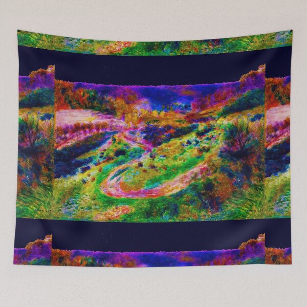 Item preview, Pierre Auguste Renoir road at wargemont designed and sold by Vinesh Chandrakant.