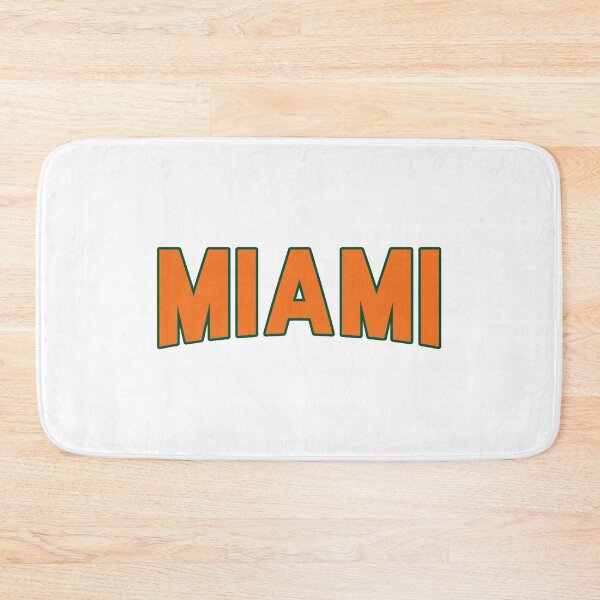 Item preview, UMiami Collegiate Block designed and sold by Hebrew Stickers.