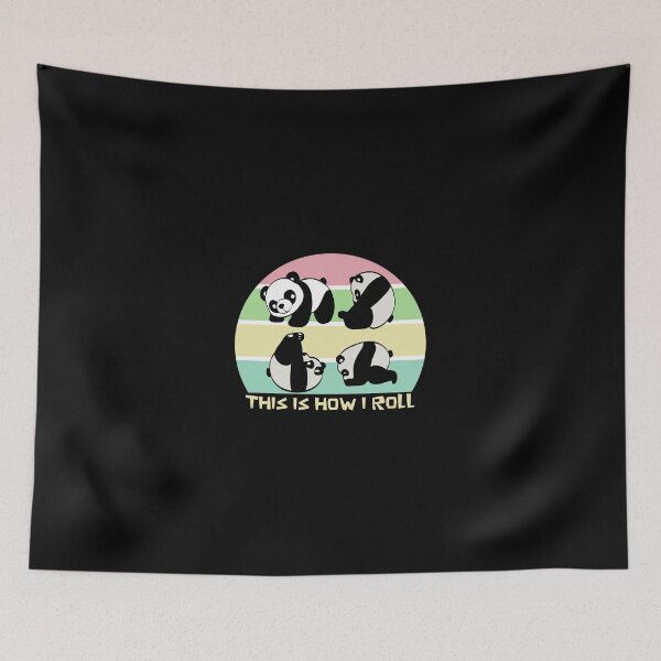 Item preview, This Is How I Roll - Cute Panda designed and sold by Manday.
