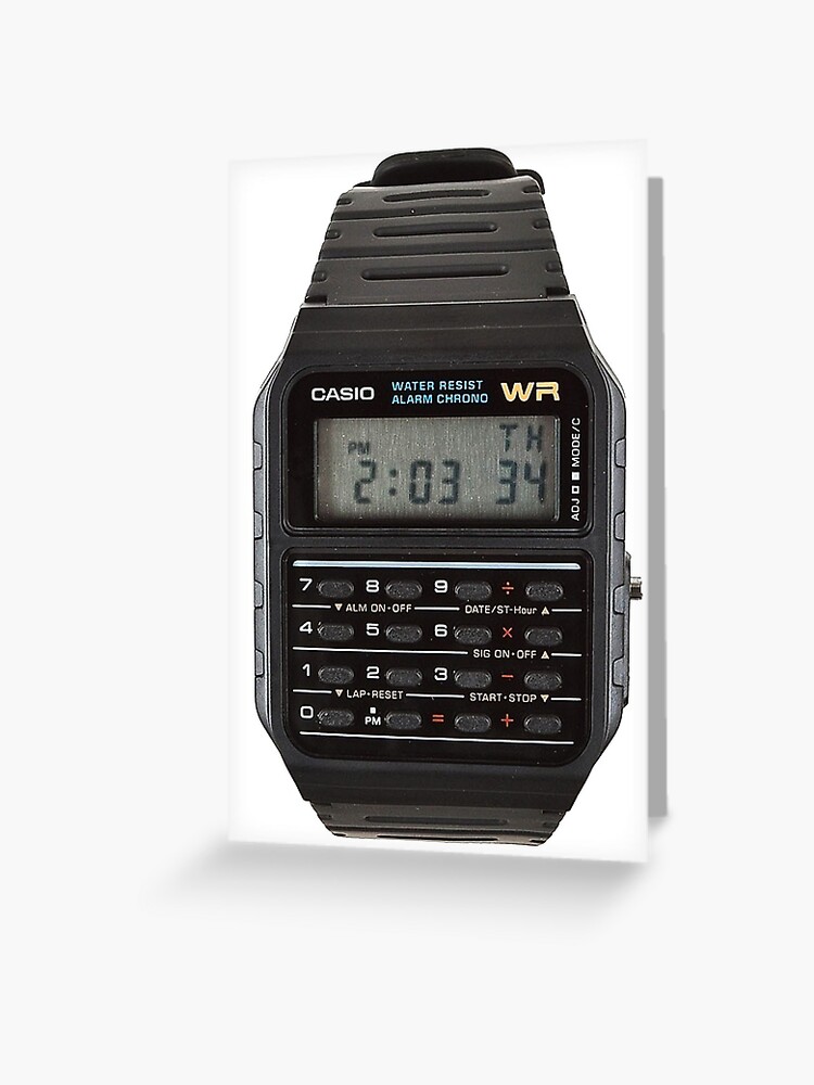 vintage calculator watches