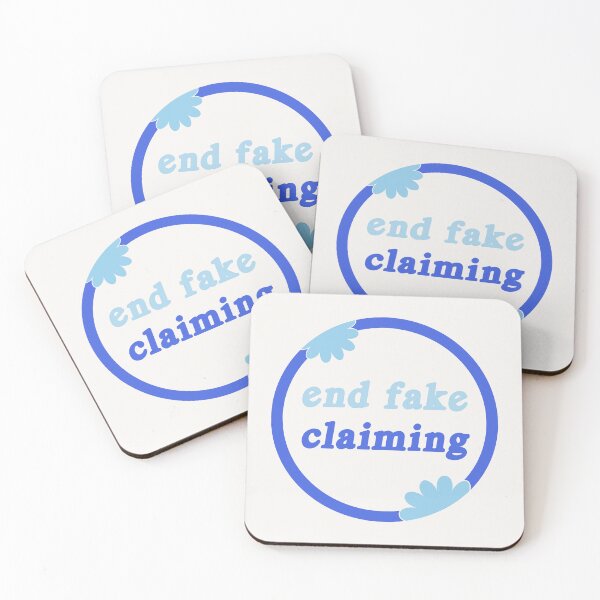 Item preview, End Fake Claiming - Disability Awareness designed and sold by Picket Club.
