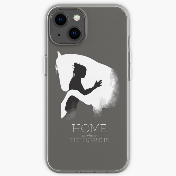 Home is where the Horse is iPhone Soft Case