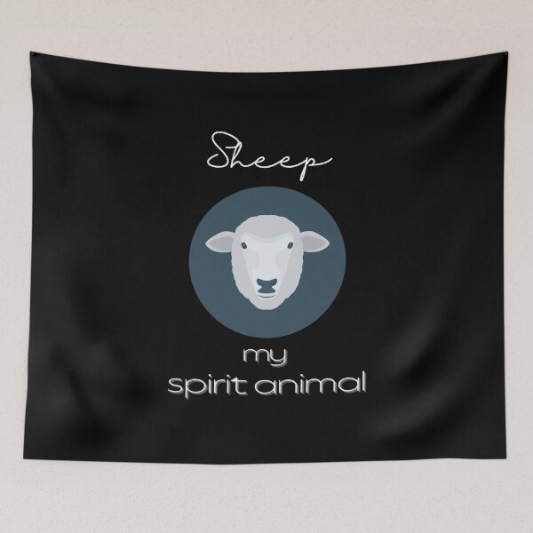 Item preview, Sheep totem spirit animal T-shirt designed and sold by MagicWolfStar.