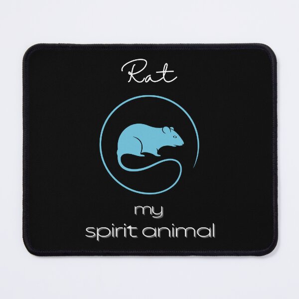 Item preview, Rat totem spirit animal Cat Mat designed and sold by MagicWolfStar.